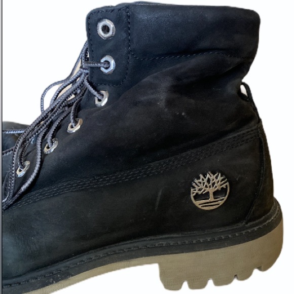 Timberland Other - TIMBERLAND Premium Nubuck Black Chevron Lined